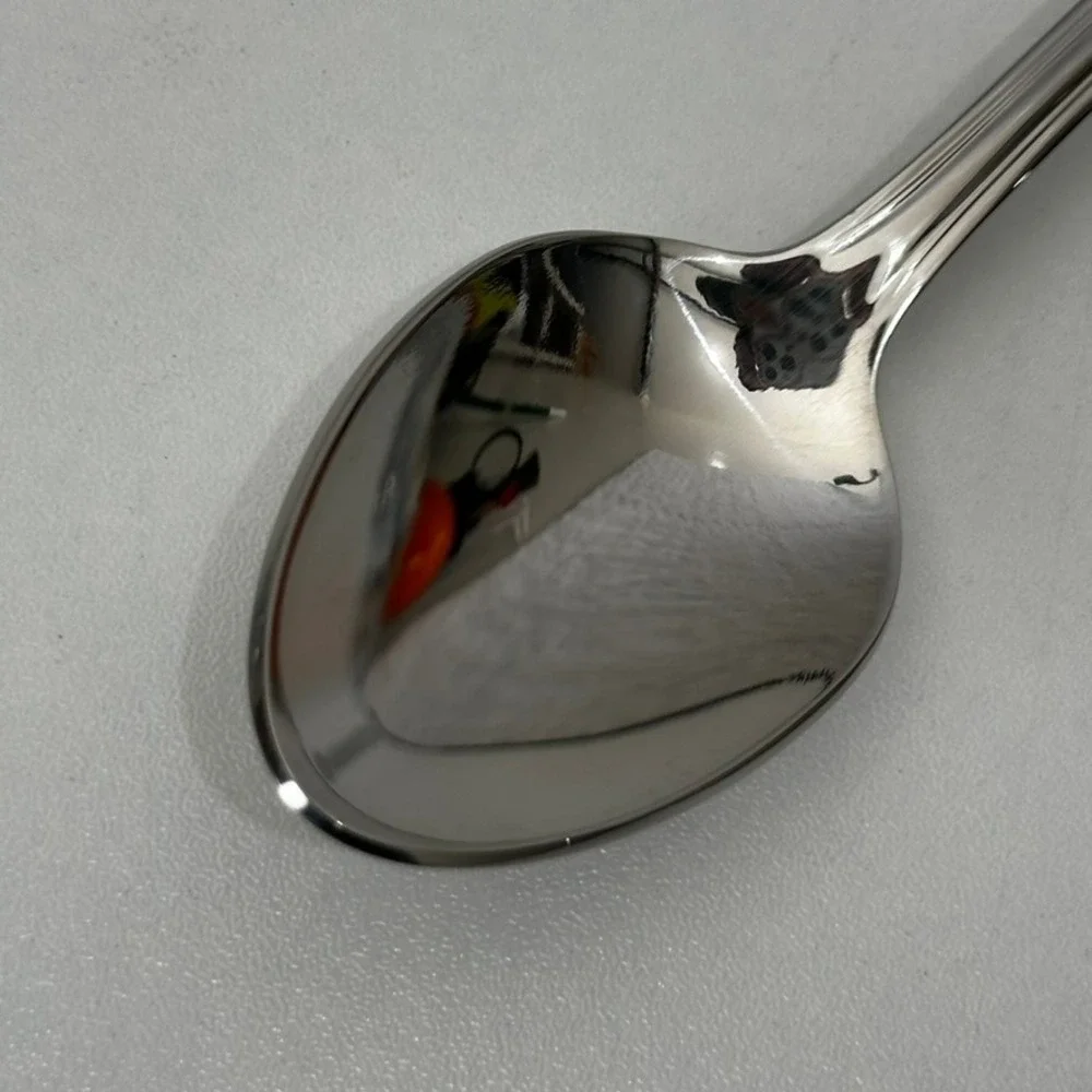 Tablekraft Soda Spoons Set of 8 - 18/10 Stainless Steel Long Handle 7